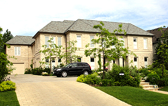 Executive house exterior